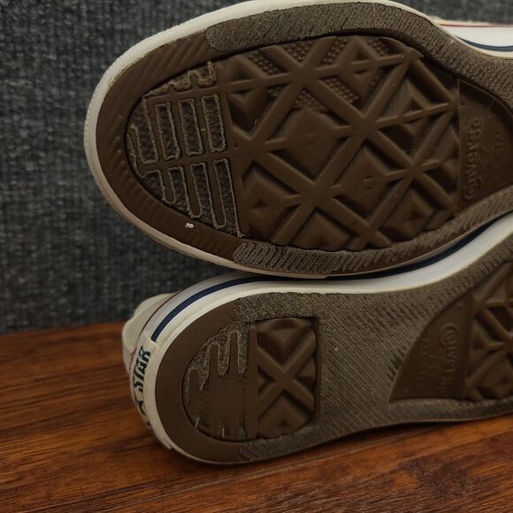 Converse Chuck Taylor All Star Low Sneakers Womens 7 Off White Canvas Casual - Picture 10 of 13